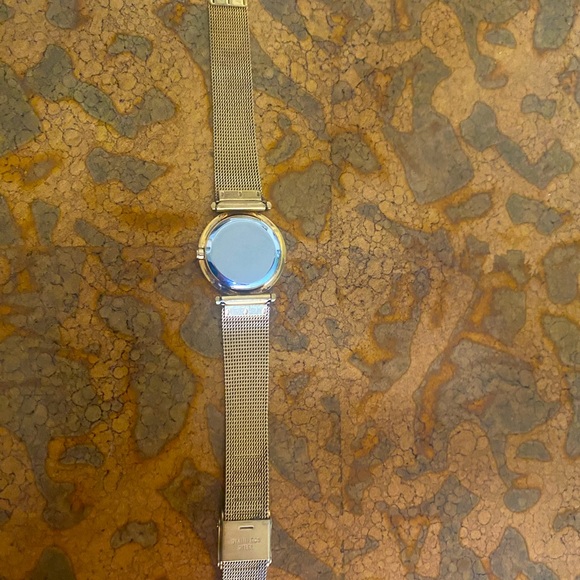 Skagen 107SGGD Gold Tone White Dial Swarovski Crystal Classic - Picture 4 of 7